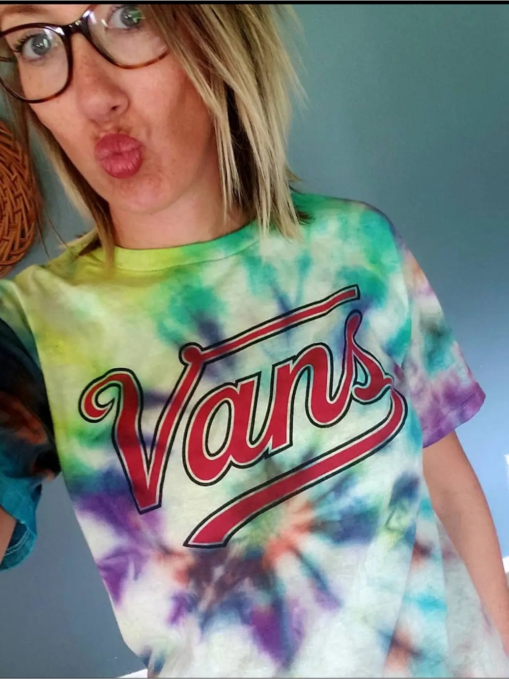 Unisex Vans tee. Warped tour 2016 - cotton